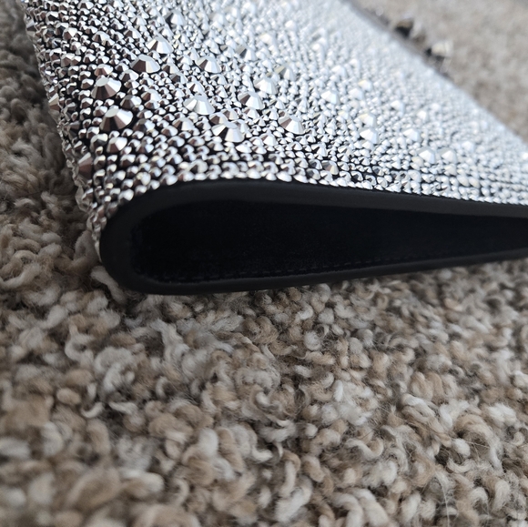 Alexander McQueen Silver Crystal Clutch - Picture 2 of 6